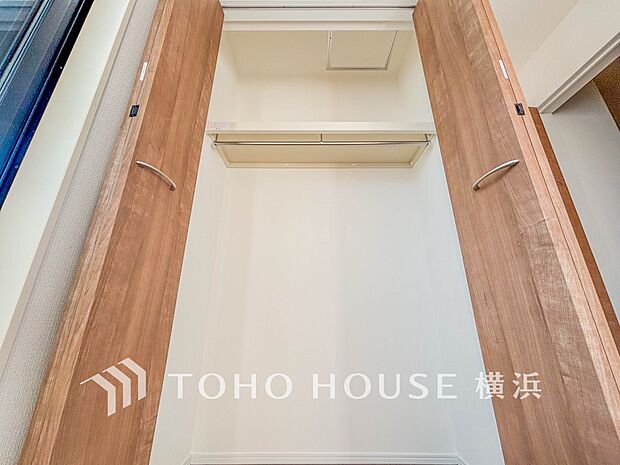 住まいの快適性を左右する収納は欲しい場所に使い勝手のよい収納を確保しています。