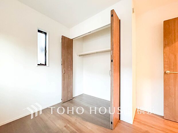 たっぷりとした収納スペース。荷物の多いご家族も安心です。