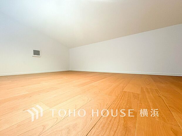 あると便利なロフト付き。趣味部屋など、お客様好みの空間に作り上げてください。