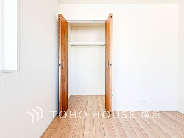 住まいの快適性を左右する収納は欲しい場所に使い勝手のよい収納を確保しています。