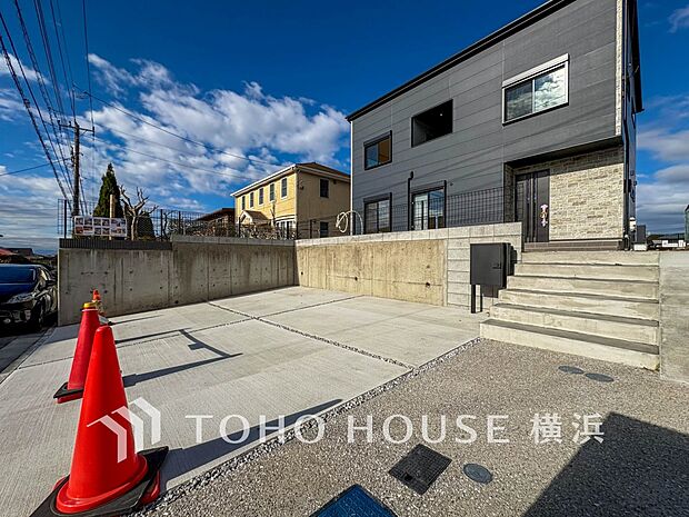 カースペース付きで豊かなカーライフも。