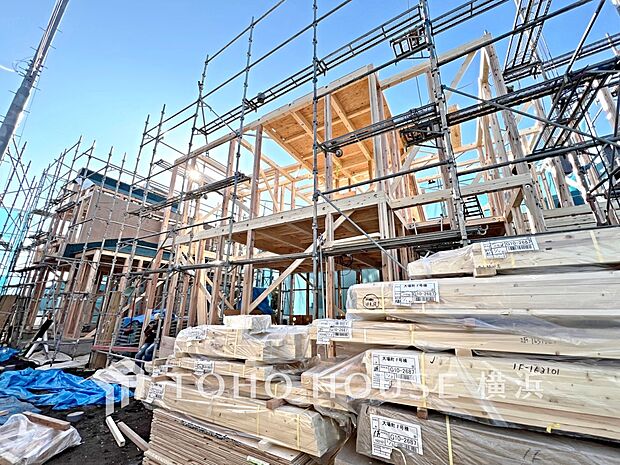 建物の基礎や構造といった、目には見えにくい部分にもこだわります。（2025年12月撮影）