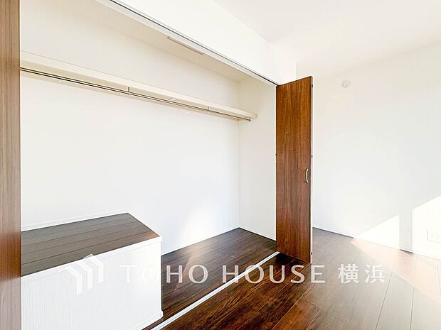 住まいの快適性を左右する収納は欲しい場所に使い勝手のよい収納を確保しています。