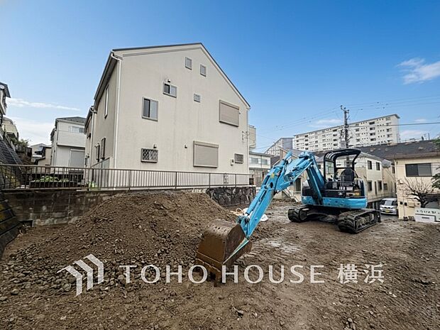 快適さや豊かさはもちろん、未来まで考えた家造りをテーマに建築されます。（2025年12月撮影）