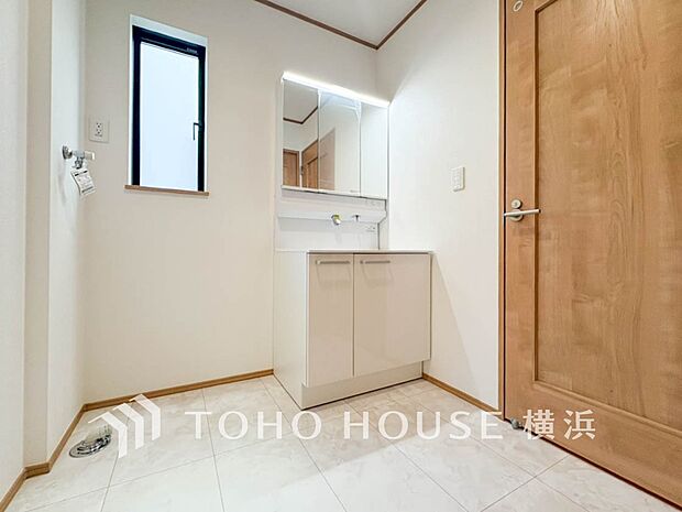 一日の始まりと終わりを心地よく演出してくれる、多彩な機能が備えられたパウダールーム。