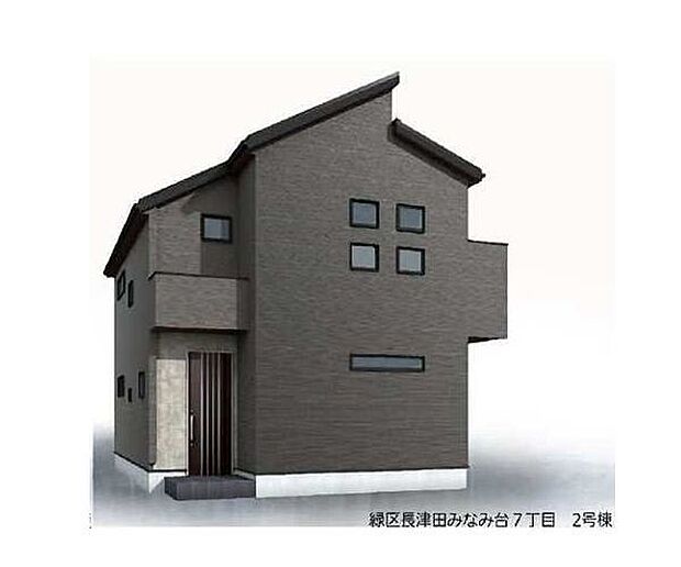 訪れる人の記憶に残るスタイリッシュな邸宅。(パースはイメージのため実際と色柄が異なる場合があります)