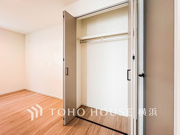 たっぷりとした収納スペース。荷物の多いご家族も安心です。