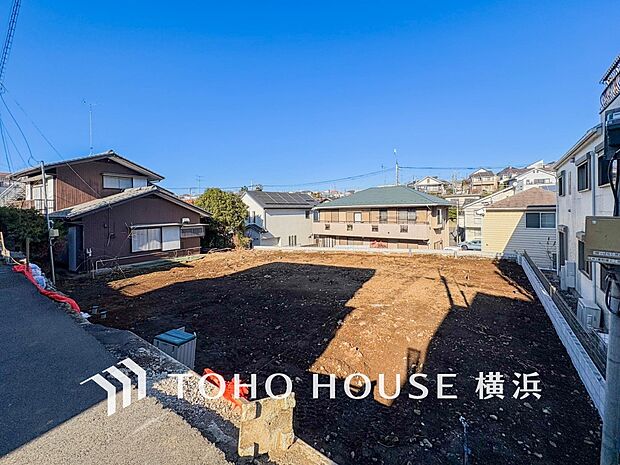 良質な環境に暮らす永住の邸がここに誕生します。(2026年1月撮影)