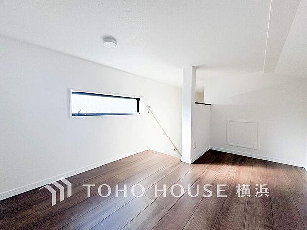 ロフト。多目的に使える便利な空間。