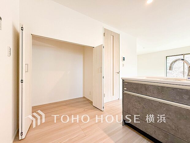 たっぷりとした収納スペース。荷物の多いご家族も安心です。