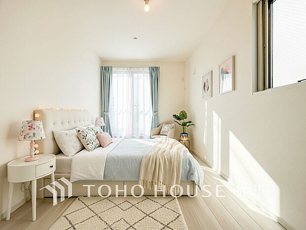 子供部屋や書斎にちょうどよい広さになっています。自分時間を快適に過ごすプライベートルーム。