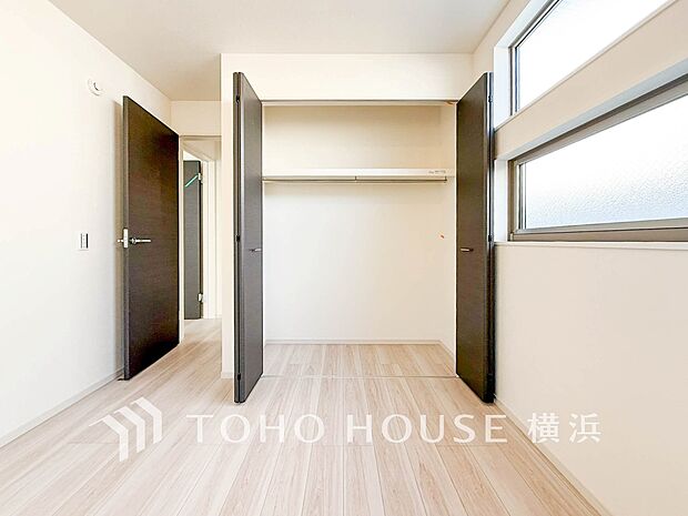 住まいの快適性を左右する収納は欲しい場所に使い勝手のよい収納を確保しています。