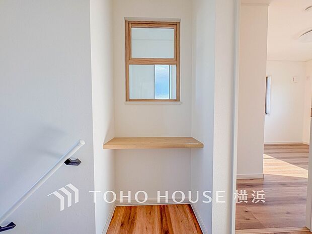 リモートワークや勉強にも集中できるスタディカウンター付き。