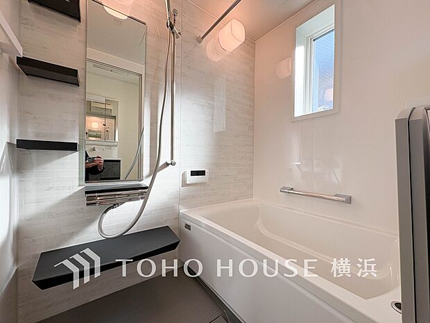 快適な使い心地とゆとりある空間が1日の疲れを解きほぐすバスルーム。