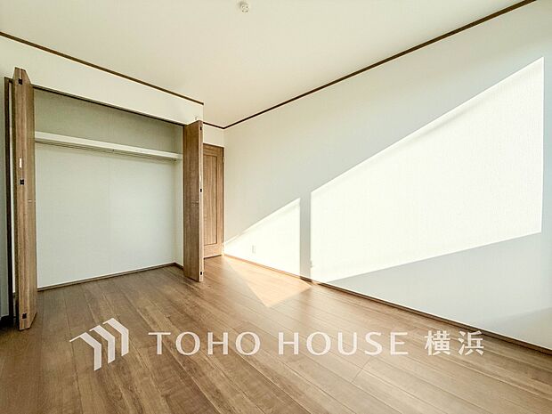 たっぷりとした収納スペース。荷物の多いご家族も安心です。