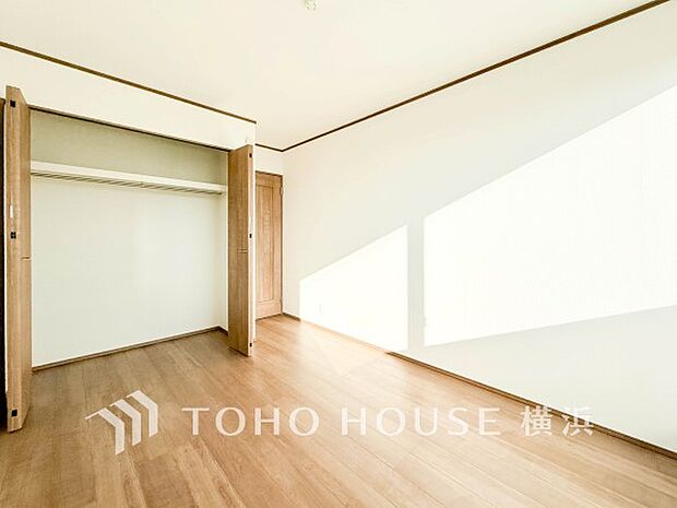 たっぷりとした収納スペース。荷物の多いご家族も安心です。