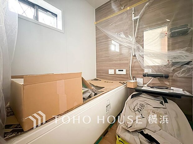 一日の疲れが癒される優雅な時間を堪能できるゆとりあるバスルームです。