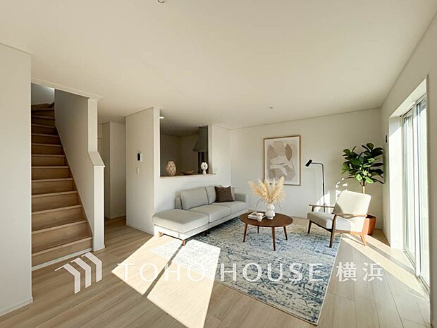 寛ぎとコミュニケーションを育む居心地のよい場所。(家具はAI加工です)