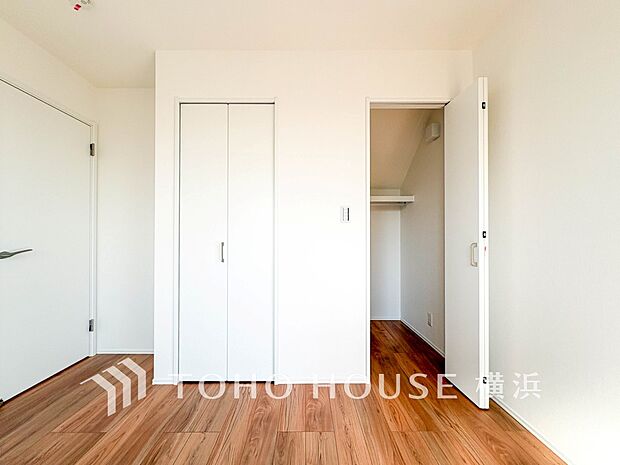 住まいの快適性を左右する収納は欲しい場所に使い勝手のよい収納を確保しています。