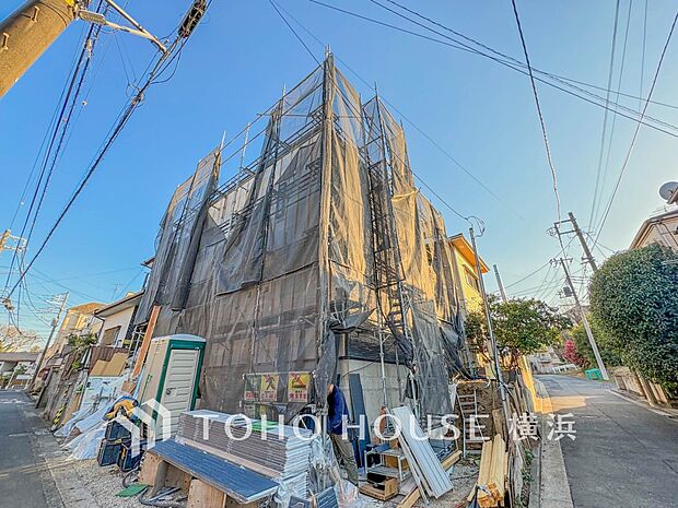 建物の基礎や構造といった、目には見えにくい部分にもこだわります。（2026年1月撮影）