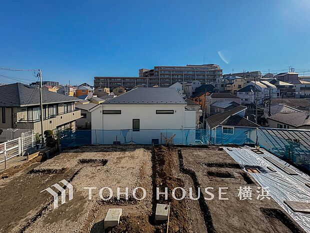 良質な環境に暮らす永住の邸がここに誕生します。（2026年1月撮影）