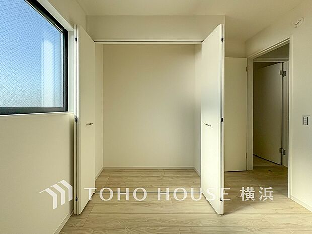 たっぷりとした収納スペース。荷物の多いご家族も安心です。