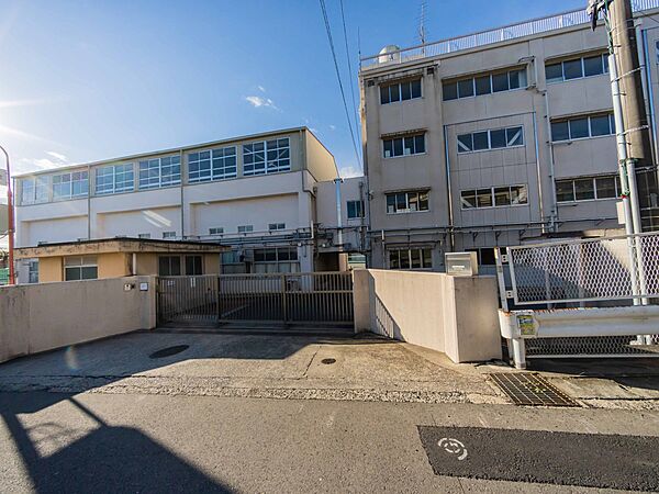 横浜市立城郷小学校　350m　