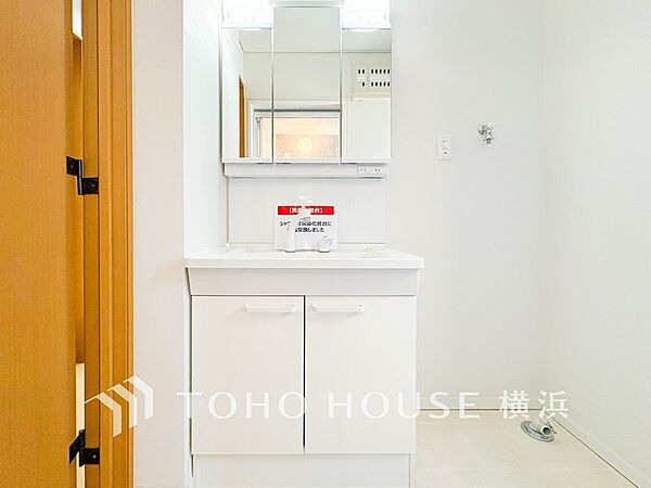 一日の始まりと終わりを心地よく演出してくれる、多彩な機能が備えられたパウダールーム。