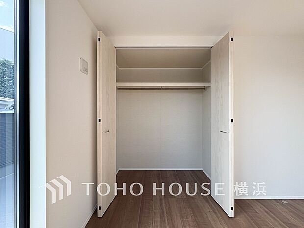 たっぷりとした収納スペース。荷物の多いご家族も安心です。