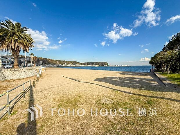 久里浜海岸　450m　 