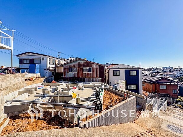 良質な環境に暮らす永住の邸がここに誕生します。（2026年1月撮影）