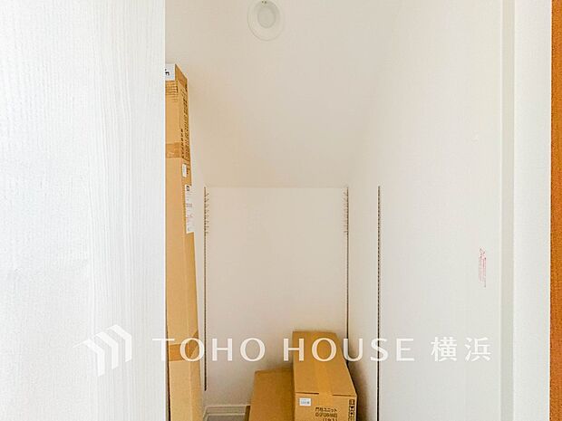 シューズインクローゼット完備でたくさんの靴をしっかり収納。