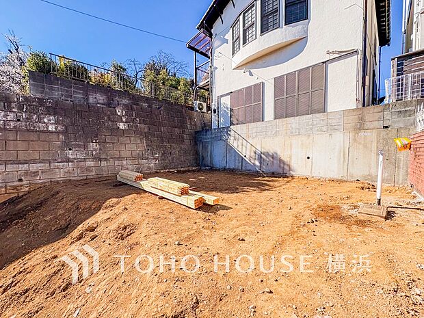 家族の夢を育む住まいが、この地に誕生します。(2026年1月撮影)