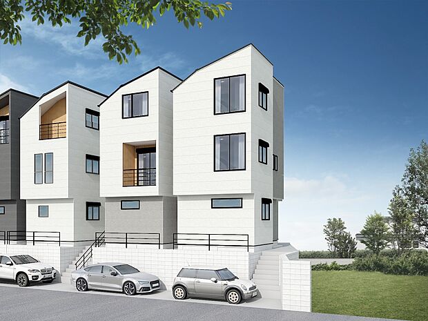 良質な環境に暮らす永住の邸がここに誕生。(パースはイメージのため実際と色柄が異なる場合があります)