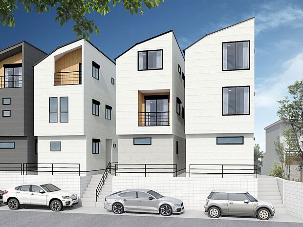 良質な環境に暮らす永住の邸がここに誕生。(パースはイメージのため実際と色柄が異なる場合があります)