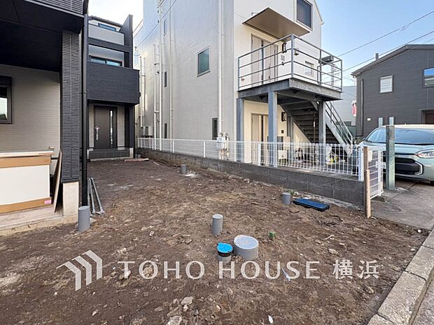 カースペース付きで豊かなカーライフも。