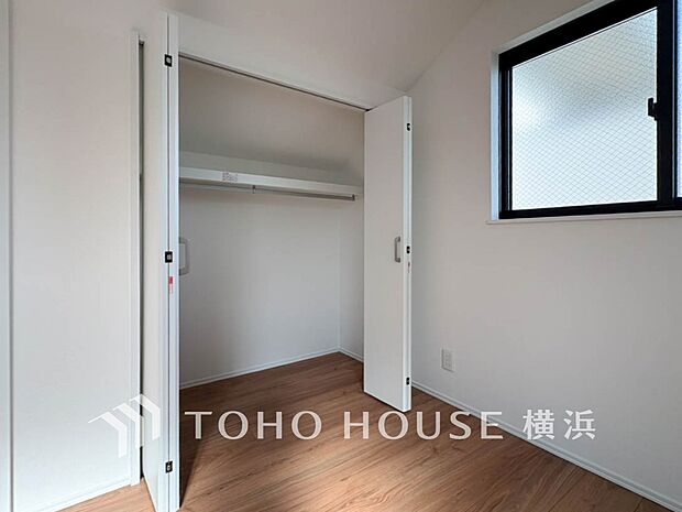 たっぷりとした収納スペース。荷物の多いご家族も安心です。