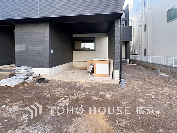 カースペース付きで豊かなカーライフも。