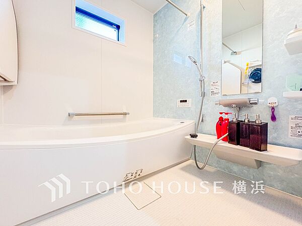 快適な使い心地とゆとりある空間が1日の疲れを解きほぐすバスルーム。