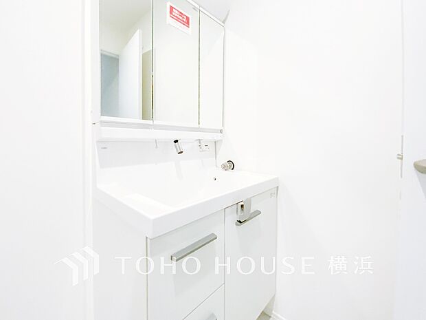 ご家族の1日が始まり、1日の終わりを締めくくる洗面空間。