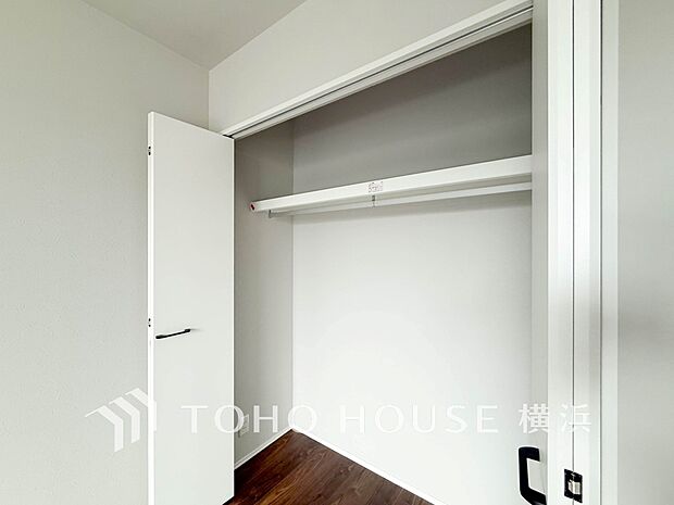 住まいの快適性を左右する収納は欲しい場所に使い勝手のよい収納を確保しています。