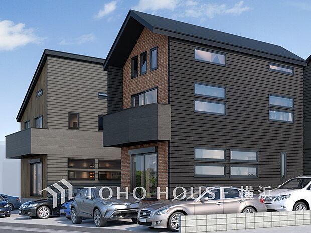 良質な環境に暮らす永住の邸がここに誕生。(パースはイメージのため実際と色柄が異なる場合があります)