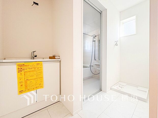 一日の始まりと終わりを心地よく演出してくれる、多彩な機能が備えられたパウダールーム。