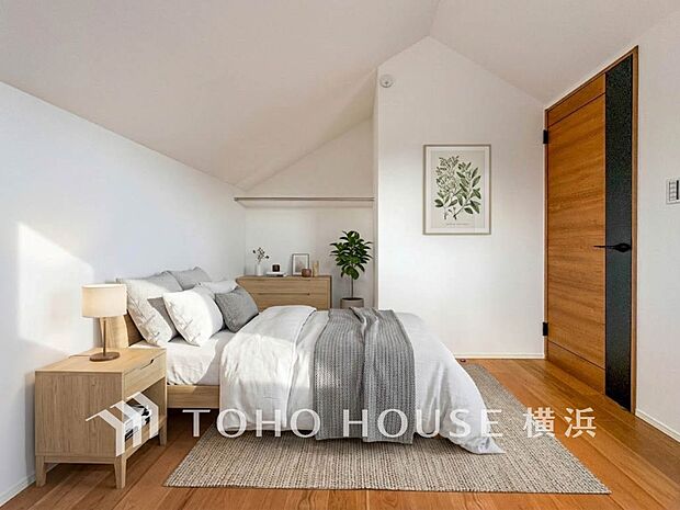 通風・採光にも優れ、心地よい光と風があふれています。プライベートな自分時間を快適に過ごせるお部屋。