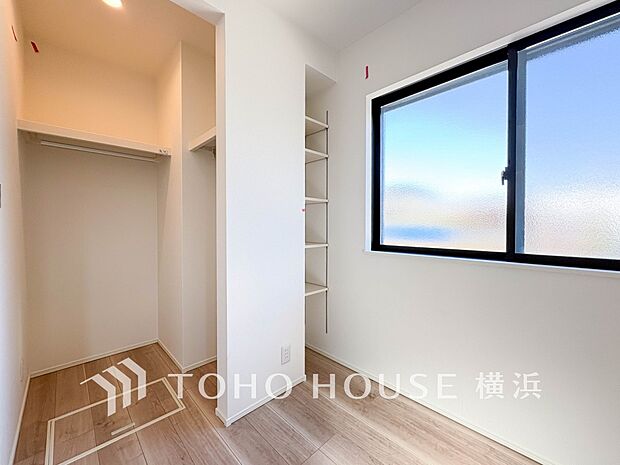 住まいの快適性を左右する収納は欲しい場所に使い勝手のよい収納を確保しています。