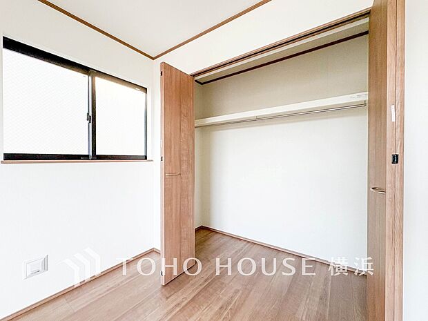 たっぷりとした収納スペース。荷物の多いご家族も安心です。