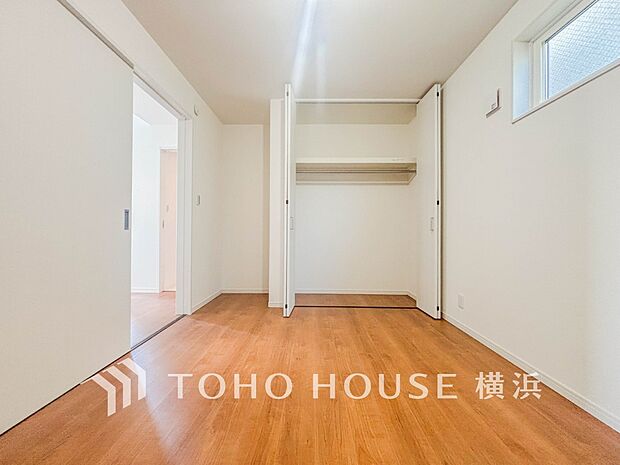 たっぷりとした収納スペース。荷物の多いご家族も安心です。