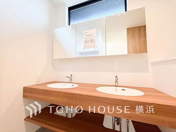 おしゃれな洗面台は毎日使うたびに気分アップ。