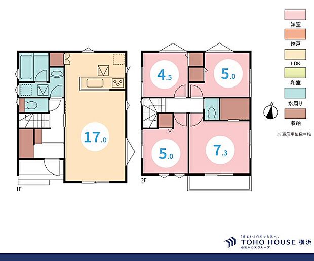 4LDK　建物面積91.91m2　土地面積115.56m2