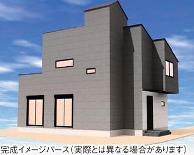 訪れる人の記憶に残るスタイリッシュな邸宅。(パースはイメージのため実際と色柄が異なる場合があります)